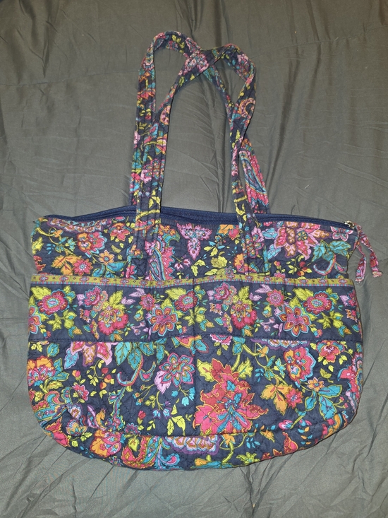Stephanie Dawn Handbags - Floral Quilted Stephanie Dawn Tote Bag - French Quarter Pattern